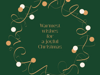 【DINNER】 Early Christmas Course – 7 dishes total