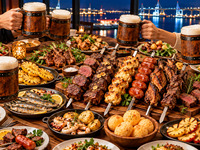 Year-End Party: 16 Churrasco cuts + 2h all-you-can-drink