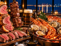 Year-End Party: Rare cuts + Seafood BBQ + 18 Churrasco cuts + 2h all-you-can-drink