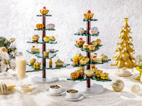 週末 パンが主役のアフタヌーンティー「ホワイトクリスマス」