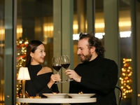 【X'mas】特別ディナーコース＜全9品＞（レストラン夜景席）(早割）