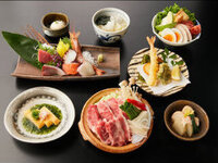 【ご接待/ご会食/歓送迎会】一人一鍋　季節野菜の個別陶板コース2時間飲み放題付き7000円