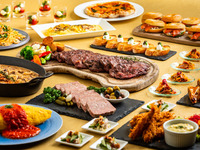 【平日/大人】鉄板焼きビーフステーキランチ&デザートビュッフェ ～50th Memories～