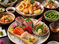 11/2-2/28【釣りは別料金、もしくは釣りしないで、リーズナブルに楽しみたい方にお勧め★】11.2月忘新年会華コース単体3,850円(税込)☆飲み放題付き5,500円(税込)☆