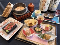 11/1～【冬の北海道贅尽くし御膳ランチ】『6種の北海道旬菜とブランド士幌黒牛ステーキ＆北海道たらば蟹の炊き立て羽釜ご飯』 平日特別価格2,980円