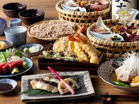 【接待会食にお勧め・日本酒好き必見！】乙こんコース+日本酒6種含む2時間プレミアム飲み放題