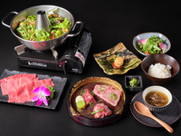 【ランチ限定：和牛会席コースすきやき・肩ロース】