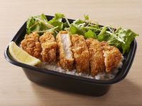【takeout】 Pork cutlet set