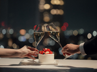 [Xmas Private Room Exclusive | Includes Whole Cake] Christmas Anniversary Plan