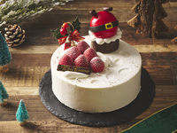 逆さまのサンタ　～2026クリスマスケーキ～
