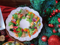 【個室】【12月土日開催】スイーツ＆ランチブッフェ「Heart Warming Christmas」大人
