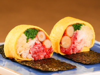 New [Gourmet Course]: Featuring new items such as “Kenshiro Roll”, “Truffle Mayonnaise Yukke”, “Menchikatsu Sandwich ~with homemade sauce~”, and “5 carefully selected grilled dishes with premium condiments”.