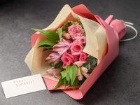ミニ花束＆メッセージカード