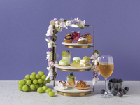 15% OFF on weekdays: [Afternoon Tea with Kyoho and Shine Muscat grapes]