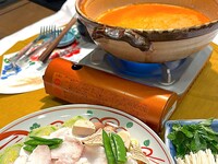 お昼のあんこう漁師鍋セット