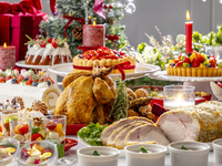 🎁早割！大人10％割引！！＜2026年12月19日-12月25日＞ クリスマスビュッフェ～ヒルトンブランチ～🎄第１部11:30～13:00 ※2部制(90分) 