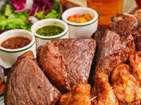 【ランチ／90分食べ放題】自社醸造Rioクラフトビール3種飲み放題！15種シュラスコ食べ放題…6,300yen（2名様～）